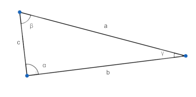 Triangle rectangle pour Pythagore